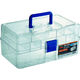 トラスコ中山 TRUSCO 透明工具箱 中皿付き TCRBOXN 1セット（1個入） 365-5873