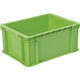 トラスコ中山 TRUSCO グリーンコンテナ 27L グリーン DA-28-GR 1個 506-9874（直送品）