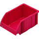 DICプラスチック DIC B型コンテナ Bー1 外寸:W197×D130×H90 赤 R 1個 500-4713（直送品）