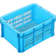 三菱ケミカル ヒシ SB型コンテナ(メッシュタイプ) W365×D270×H168 青 SB-12 B 1個 511-6503（直送品）