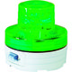 日動工業 日動 電池式LED回転灯ニコUFO 常時点灯タイプ 緑 NU-AG 1個 368-6493（直送品）