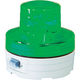 日動工業 日動 電池式LED回転灯ニコUFO 夜間自動点灯タイプ 緑 NU-BG 1個 368-6515（直送品）