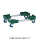 トラスコ中山 TRUSCO 伸縮式コンテナ台車 内寸400ー500X600ー700 スチール製 FCD-4060-ALG 1台（直送品）