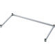 トラスコ中山 TRUSCO スチール製メッシュラック用三方フックバー 905X305 MFB-33S 1本(1個) 256-6061（直送品）
