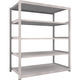 TRUSCO スチールラック M5型中量棚 1800X921XH2100 5段 単体 ネオグレー M5-7695 NG 1台(1個)（直送品）