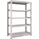 TRUSCO スチールラック M5型中量棚 1200×571×H1800 5段 単体 ネオグレー M5-6465 NG 1台(1個)（直送品）