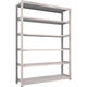 TRUSCO スチールラック M5型中量棚 1800X471XH2400 6段 単体 ネオグレー M5-8656 NG 1台(1個)（直送品）
