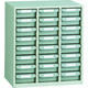トラスコ中山 TRUSCO パーツケース バンラックケースB型 3列8段 ネオグレー B-38 NG 1台 509-7681（直送品）