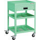 TRUSCO ツールワゴン ラビットワゴン 500X500 引出1段 仕切2段付 ヤンググリーン RBW-853S2V YG 1台（直送品）