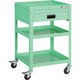 トラスコ中山 TRUSCO ツールワゴン ラビットワゴン 500X500 引出1段付 ヤンググリーン RBW-853V YG 1台（直送品）