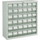 トラスコ中山 TRUSCO コンテナラックケース バンラックケース M型 透明引出小X36個 透明 305M-N36S TM 1台（直送品）