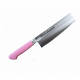 長谷川化学工業　抗菌カラー包丁　菜切　180mm　ピンク　MNK-180　（直送品）