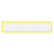 コクヨ マグネット見出し カード寸法19×105mm 黄 マク-411Y 1セット(20枚)