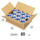 【底面B4】【80サイズ】 宅配ダンボール B4×高さ140mm 1セット（120枚：20枚入×6梱包）