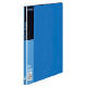 コクヨ クリヤーブック＜ベーシック＞ 固定式　A4タテ　20枚ポケット　青　ブルー　ラ-B20B　1セット（10冊）