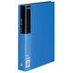 コクヨ クリヤーブック＜ベーシック＞ 固定式　A4タテ　80枚ポケット 青　ブルー ラ-B80B 1セット（4冊）