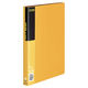 コクヨ クリヤーブック＜ベーシック＞ 固定式　A4タテ　40枚ポケット　黄　イエロー　ラ-B40Y　1セット（10冊）