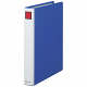 キングファイル　スーパードッチ　A4タテ　とじ厚30mm　3冊　青　キングジム　両開きパイプファイル　1473アオ