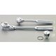 エスコ 3/8”DR/246mm ラチェットハンドル(首振りタイプ) EA618WE-2 1本(1丁)（直送品）