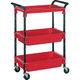 【アウトレット】TRUSCO ツールワゴンロイヤル（浅型1段+深型2段タイプ） 赤色 TWR-4（R） 1台 トラスコ中山