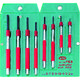 京都機械工具 KTC ノックピンポンチセット[8本組] PK8 1セット 373-7241（直送品）