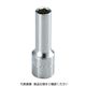 TONE ディープソケット(6角) 対辺寸法17mm 全長54mm 3S-17L 1個 122-4506（直送品）
