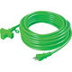 日動工業 日動 十字トリプル延長コード アース無し 20m 緑 MRS-20-G 1本 368-6396