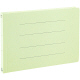 アスクル フラットファイル A5ヨコ グリーン エコノミータイプ 10冊  オリジナル