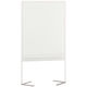 アスクル 脚がじゃまにならない両面ホワイトボード（タテ型） グレー スチール脚タイプ １台 オリジナル
