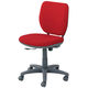 8VC11A FVG3 オカムラ VC1チェア 肘無し レッド 1脚 オフィスチェア 脚幅600ｍｍ 布張り 事務椅子 ロッキング機構