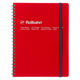 ロルバーン ポケット付メモ A5 レッド 赤 5mm方眼 リングノート デルフォニックス（Rollbahn）
