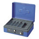 カール事務器 キャッシュボックス（コンパクトサイズ） ブルー CB-8200