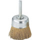 トラスコ中山 TRUSCO 軸付カップブラシ φ50X軸6 真鍮線 線径0.15 TB-6624 1個 258-9940