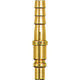 日東工器 日東 ミニカプラ酸素用22PH(01174) 22PH BRASS 1個 112-9813（直送品）