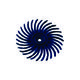 3M ラジアル・ブリッスルディスク #400相当 青 19.1mm BR DISC 400 3/4 1セット(48枚:1枚×48個)（直送品）