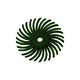 3M ラジアル・ブリッスルディスク #50相当 緑 25.4mm BR DISC 50 1X1/8 1セット(24枚:1枚×24個)（直送品）