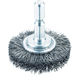 トラスコ中山 TRUSCO 軸付ホイールブラシ φ38X軸6.35 鋼線0.3 TB-6212-60 1個 352-1095