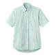 FACE MIX（フェイスミックス） ユニセックス 半袖シャツ グリーン S FB4509U（直送品）