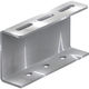 トラスコ中山 配管支持用チャンネルブラケット 100型 ステンレス L200 TKC1-WB020-S 1個 287-2927