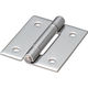 トラスコ中山 TRUSCO ステンレス平型蝶番 全長40mm TLS-40B 1個 279-5884