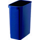 トラスコ中山 TRUSCO くず入れ 角型 18.0L ダークブルー TGYC711 1個 353-9938（直送品）