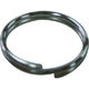 ニッサチェイン ニッケルWリング 1.0X8mm (50個入) P-817 1パック(50個) 360-4063（直送品）