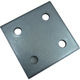 ヤマト スチールブラケット(プレート)YSBー7474ー8 YSB-7474-8 1個 177-7416（直送品）