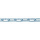 ニッサチェイン 鉄ユニクロ溶接リンクチェイン 5.5mm×30m IW2055 1本 282-6780（直送品）