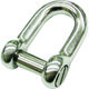 水本機械製作所 水本 ステンレス 沈みシャックル 呼び3mm B-2252 1個 378-9705（直送品）