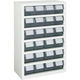 トラスコ中山 TRUSCO パーツケース 横型バンラックケースM型 592X307XH890 4列6段 W TM-46BN 1台（直送品）