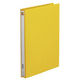 キングジム　リングファイル（エコノミータイプ）　A4タテ 背幅27＜mm＞黄　611キイ　1冊　　（直送品）