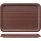 木製ノンスリップトレー・お盆　マホガニー　SS　１枚