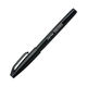 ぺんてる 耐水耐光性サインペン 黒 S520GASK 1セット（5本：1本×5）  オリジナル