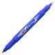 トンボ鉛筆【MONO】油性ペン 油性マーカー モノツイン極細E 青 細・極細ツイン OS-TME15 5本